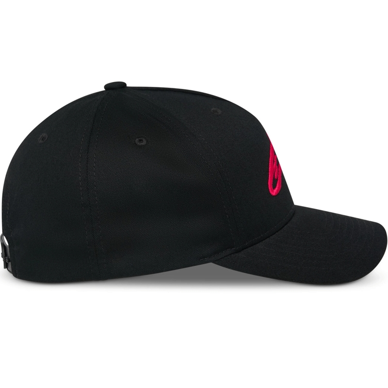 Casquette Alpinestars Ageless Snapback noire et rouge