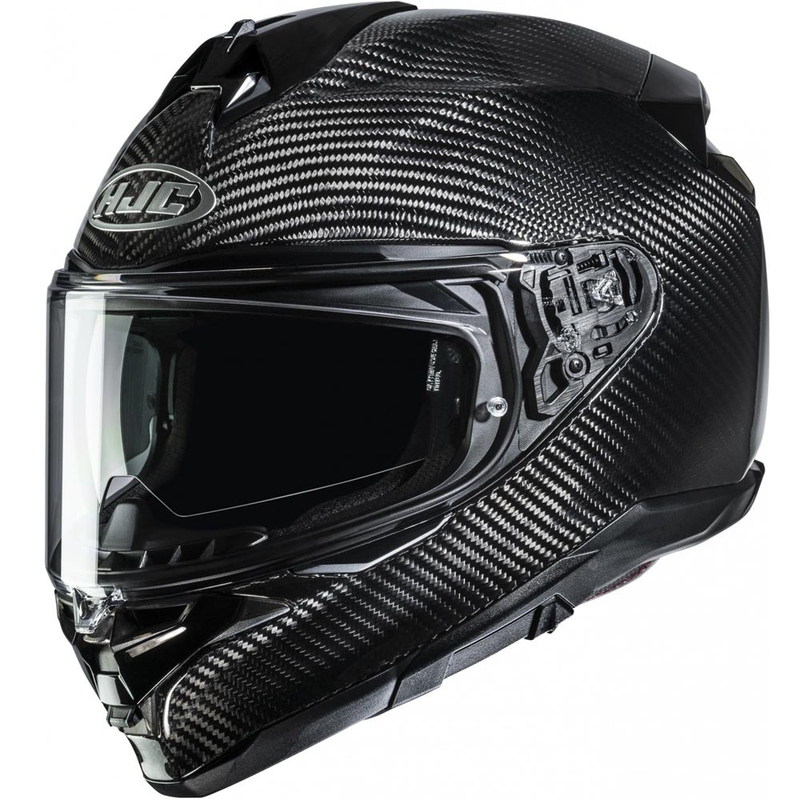 Casque intégral de moto HJC F72 Carbon Noir uni