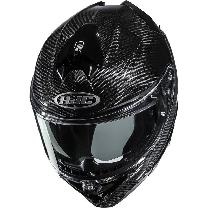 Casque intégral de moto HJC F72 Carbon Noir uni