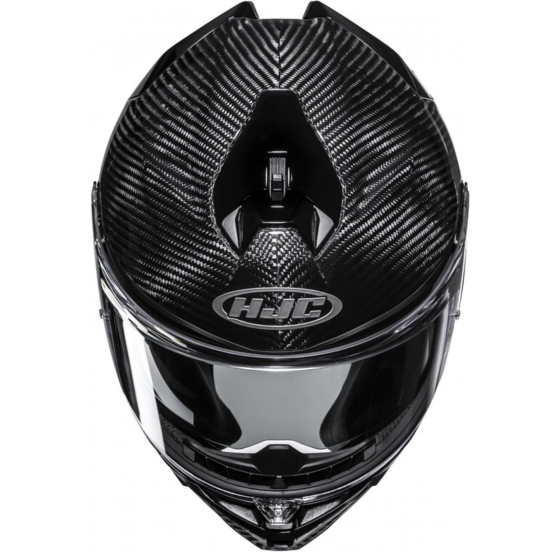 Casque intégral de moto HJC F72 Carbon Noir uni