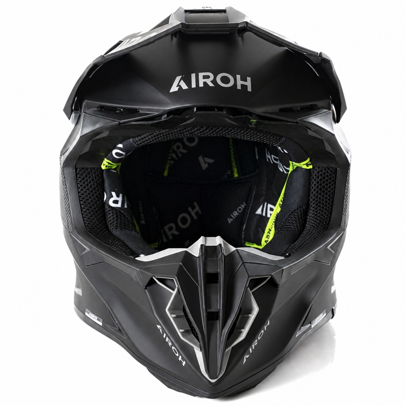 Casque de motocross Airoh Twist 3 Color noir mat