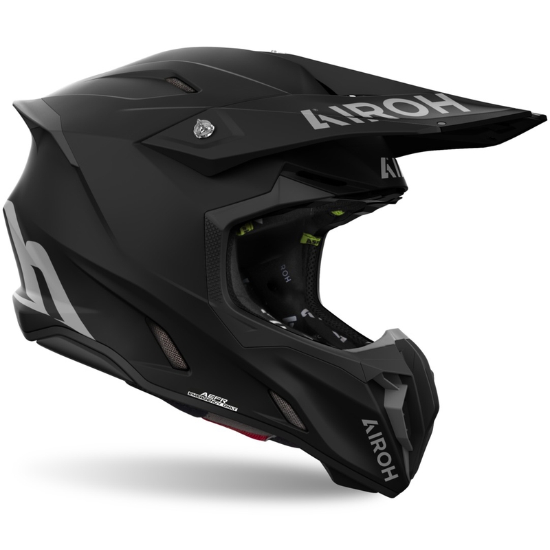 Casque de motocross Airoh Twist 3 Color noir mat