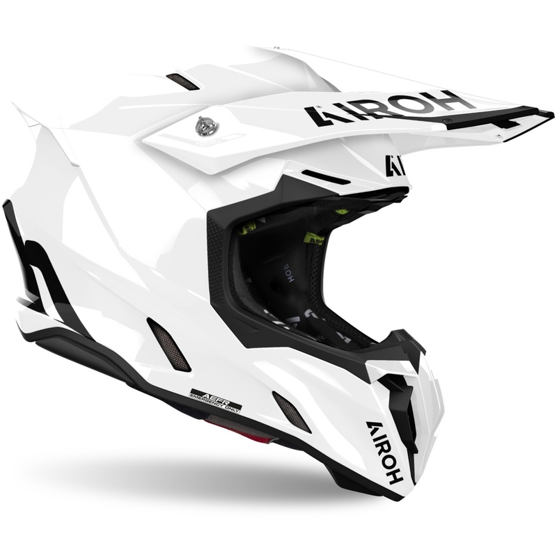Casque de motocross Airoh Twist 3 couleurs blanc