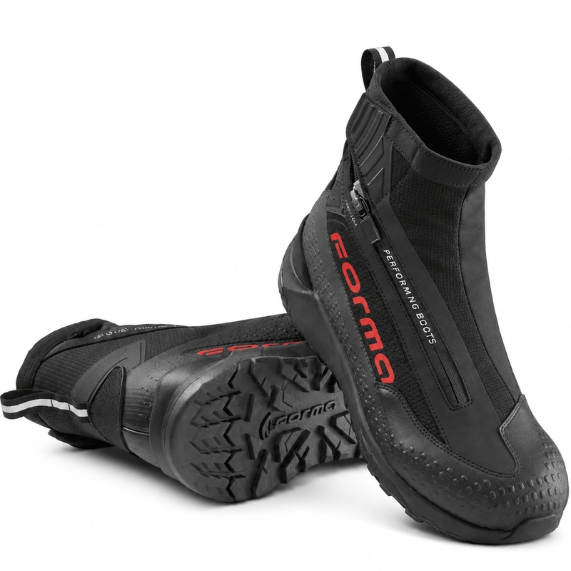 Bottes de moto Forma Speed X Dry Noir-Rouge-Noir