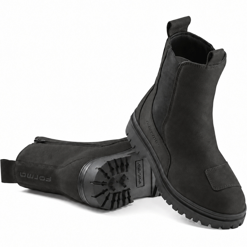 Bottes de moto Forma Spirit pour homme, noires.