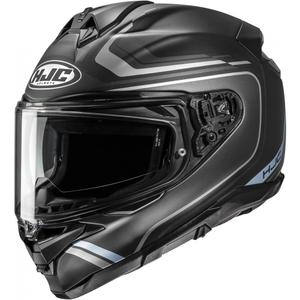 Casque intégral de moto HJC F72 Oflo MC5SF noir-gris-bleu