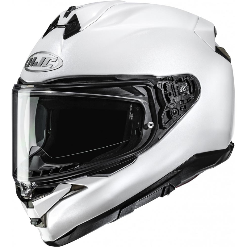 Casque intégral de moto HJC F72 Blanc nacré uni