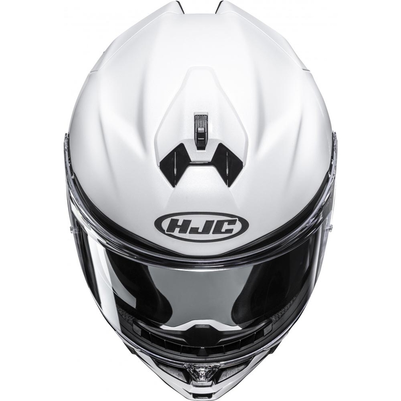Casque intégral de moto HJC F72 Blanc nacré uni