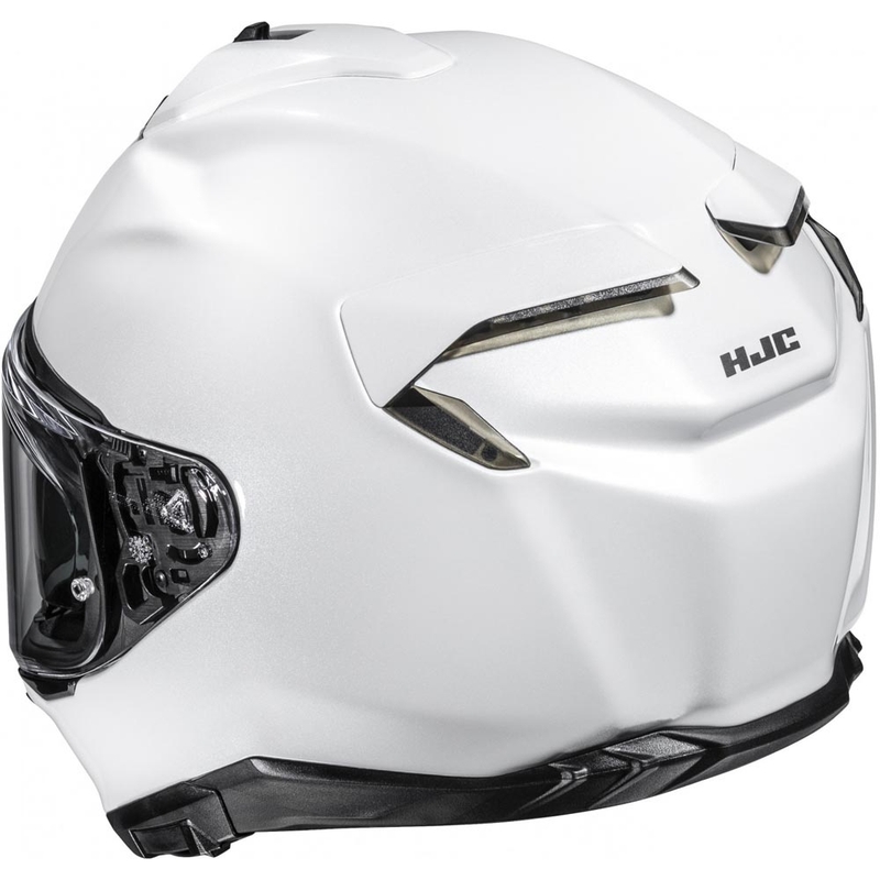 Casque intégral de moto HJC F72 Blanc nacré uni