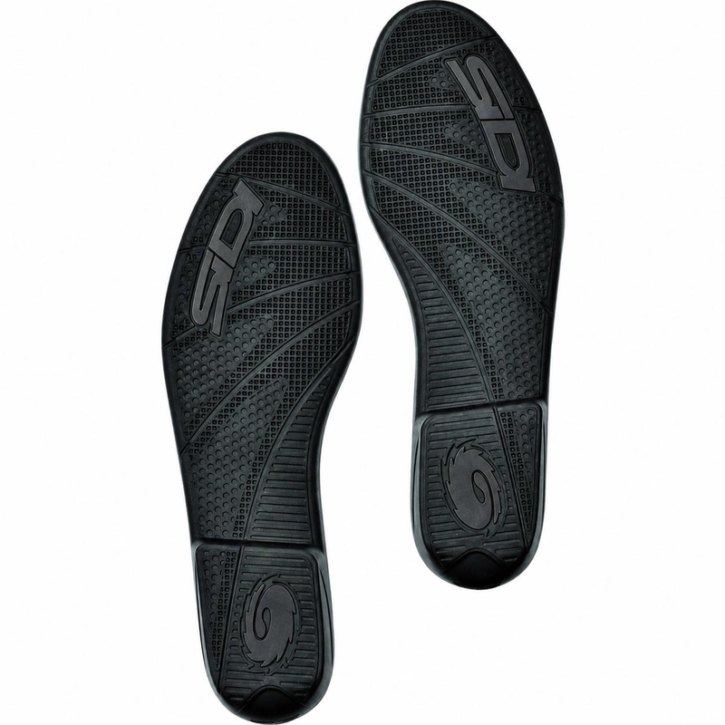 Semelles de rechange noires SiDi Vertigo, ST, Cobra, Fusion, Rex, Vortice