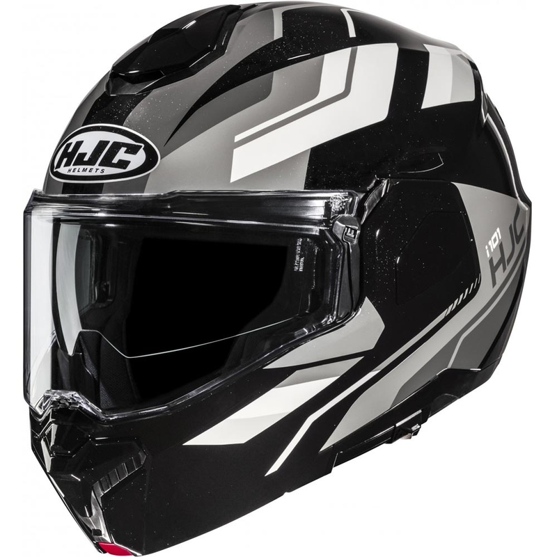 Casque de moto modulable HJC i101 Krone MC5 noir-gris-blanc