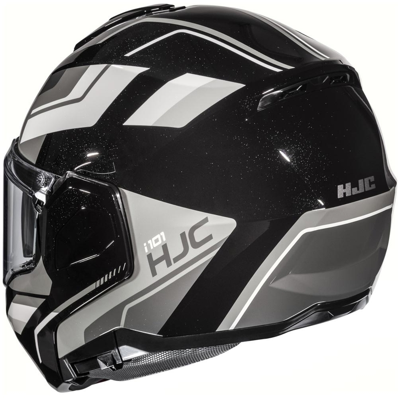 Casque de moto modulable HJC i101 Krone MC5 noir-gris-blanc