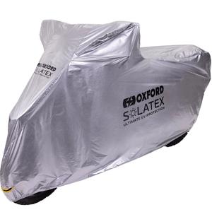 Housse de moto Oxford Solatex argentée