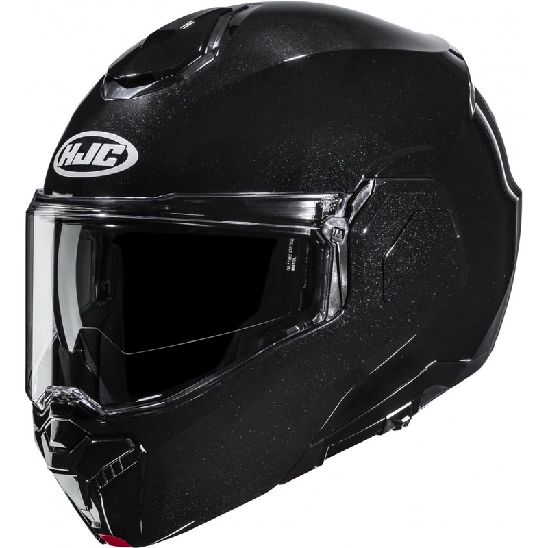 Casque de moto modulable HJC i101 Noir métallisé uni