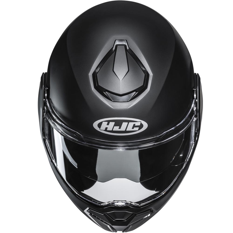Casque de moto modulable HJC i101 Noir semi-mat uni