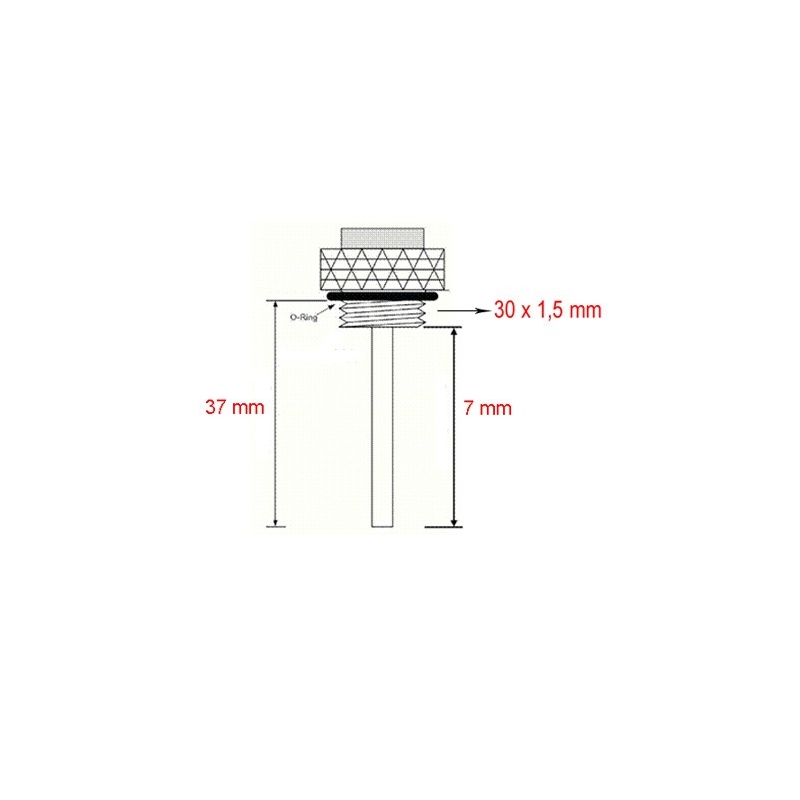 Thermomètre à huile JMT Kawasaki