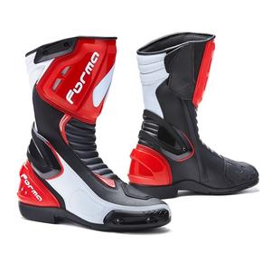 Bottes de moto Forma Freccia noir-blanc-rouge