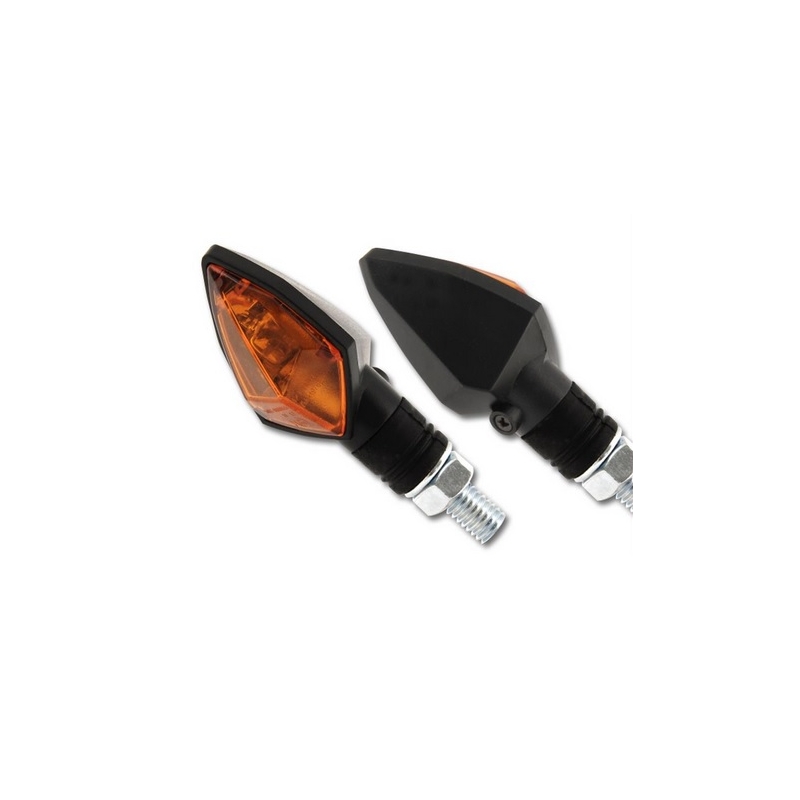 Clignotants halogènes pour moto Shin-Yo Rock orange