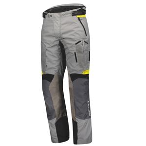 Pantalon moto SCOTT Dualraid Dryo gris-jaune soldes