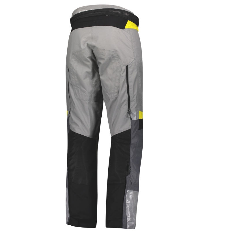 Pantalon moto SCOTT Dualraid Dryo gris-jaune soldes