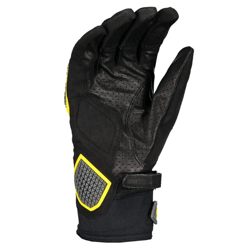 Gants moto SCOTT Dualraid noir-jaune soldes