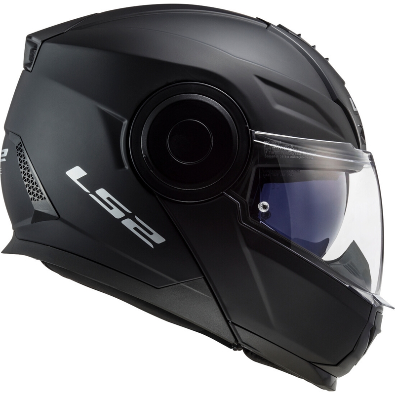 Casque de moto LS2 FF902 Scope Solid Black Matte Flip-up