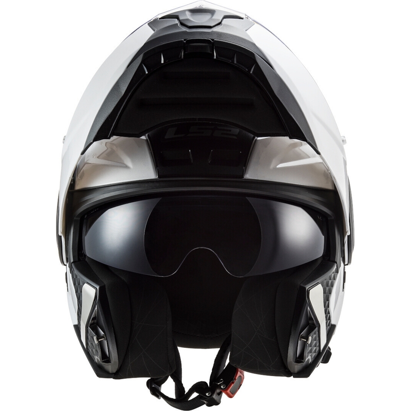LS2 FF902 Scope Solid Motorcycle Helmet Blanc
