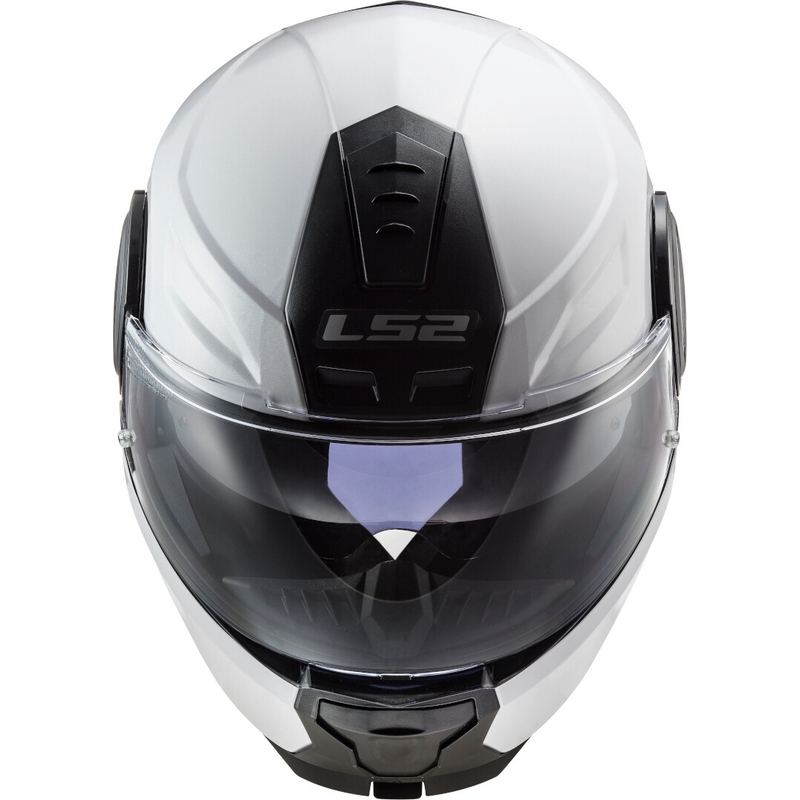 LS2 FF902 Scope Solid Motorcycle Helmet Blanc