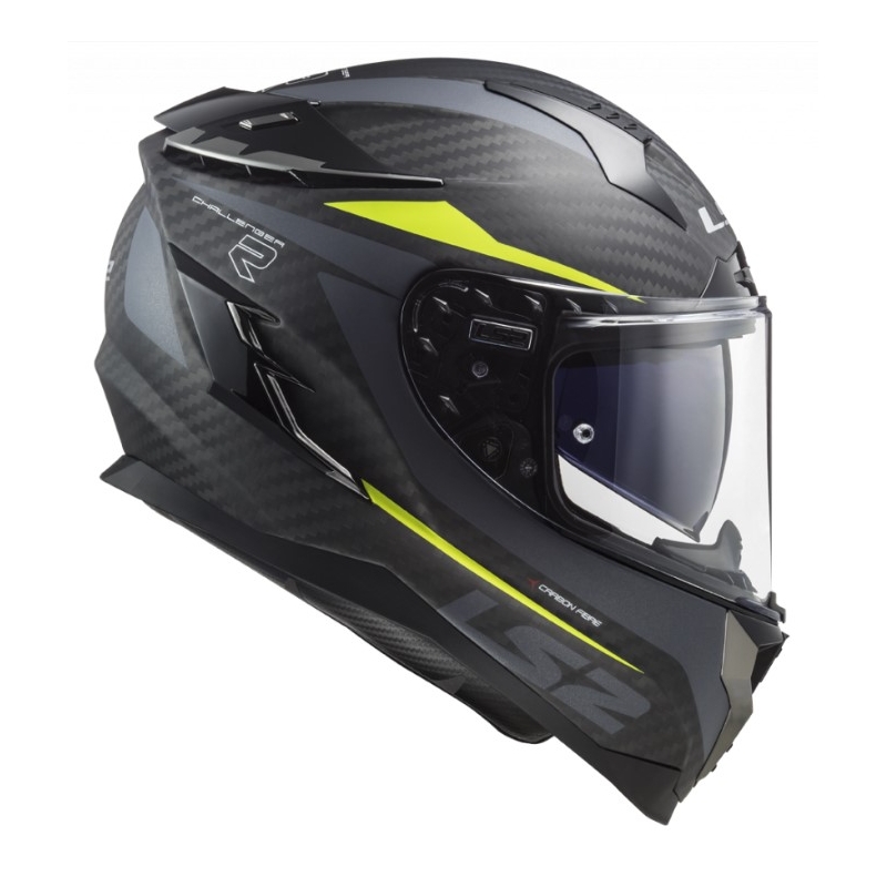 Integrální přilba na motorku LS2 FF327 Challenger C Drone černo-fluo žlutá výprodej