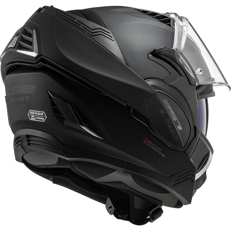 Casque moto modulable LS2 FF900 Valiant II Noir black matt