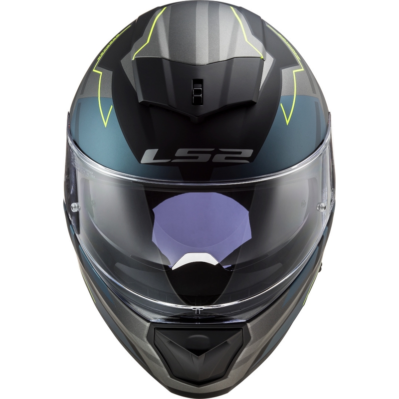 Integrální přilba na motorku LS2 FF390 Breaker Beta černo-modro-fluo žlutá