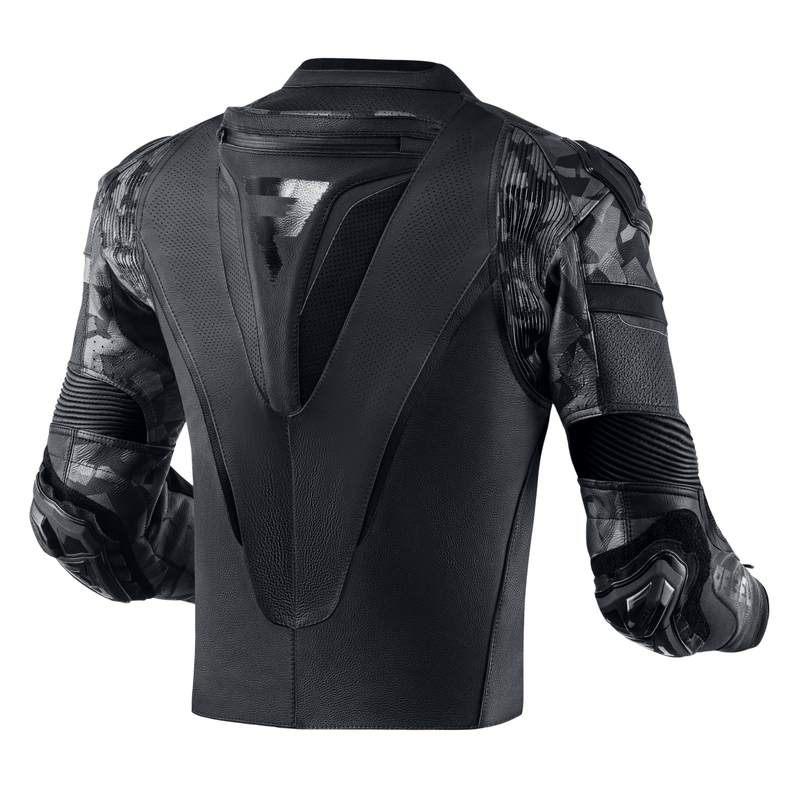 Veste de moto Rebelhorn Rebel en solde noire soldes