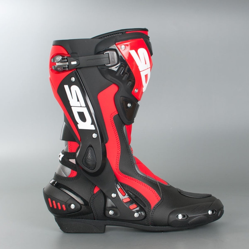 Bottes moto SIDI ST noir-rouge