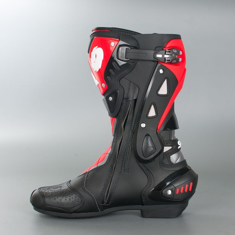 Bottes moto SIDI ST noir-rouge