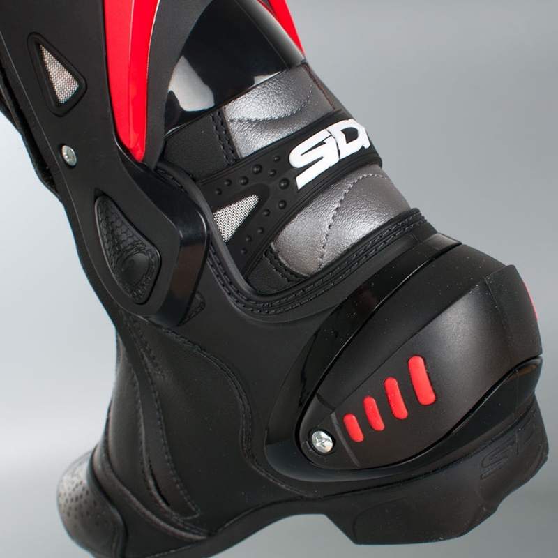 Bottes moto SIDI ST noir-rouge