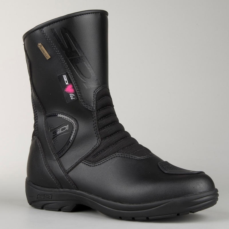Bottes de moto SIDI Gavia Gore Black pour femmes