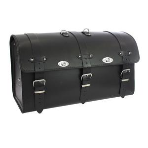 Mallette moto en cuir Chopper RSA-8A - 2 serrures
