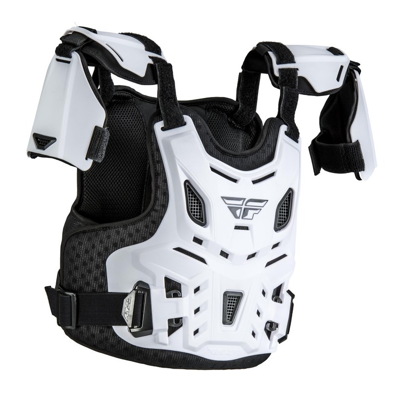 Protecteur de corps FLY Racing Revel Roost blanc pour enfant