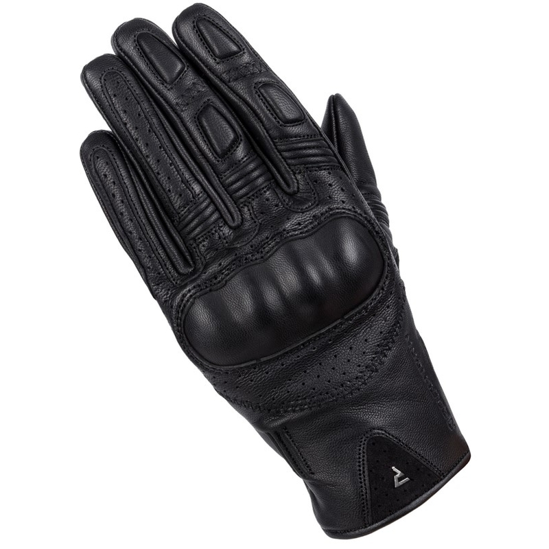Gants moto femme Rebelhorn Thug II noir perforé