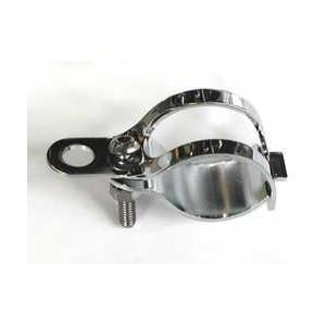 Collier pour clignotants sur fourches chromé