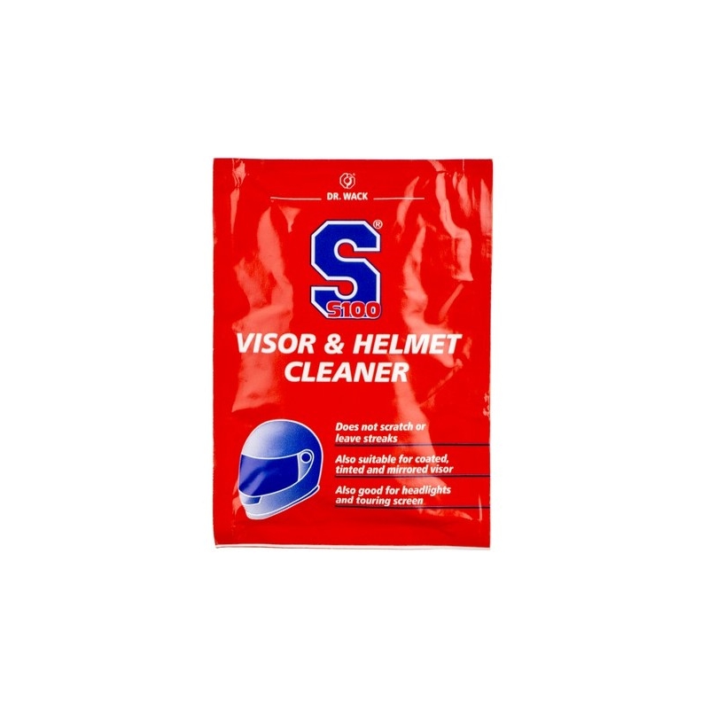 Chiffon de nettoyage S100 pour la visière et les feux