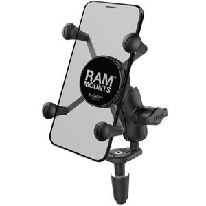 RAM Mounts X-Grip support de téléphone portable avec support de cou pour guidon de moto