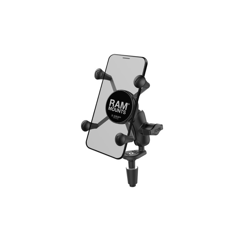 RAM Mounts X-Grip support de téléphone portable avec support de cou pour guidon de moto