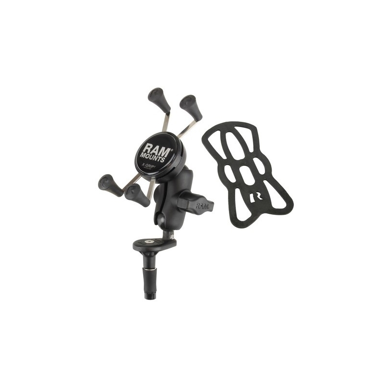 RAM Mounts X-Grip support de téléphone portable avec support de cou pour guidon de moto