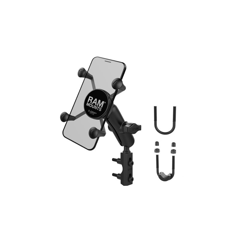 RAM Mounts X-Grip support pour téléphone portable avec fixation sur le levier de frein/d'embrayage/le guidon soldes