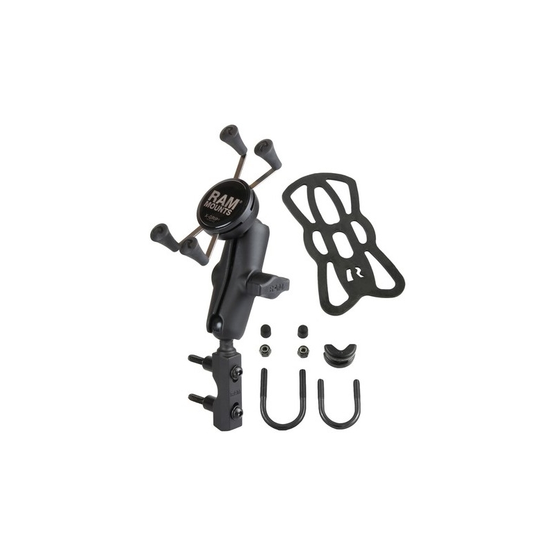 RAM Mounts X-Grip support pour téléphone portable avec fixation sur le levier de frein/d'embrayage/le guidon soldes