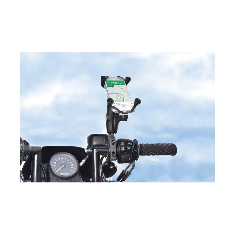 RAM Mounts X-Grip support pour téléphone portable avec fixation sur le levier de frein/d'embrayage/le guidon soldes