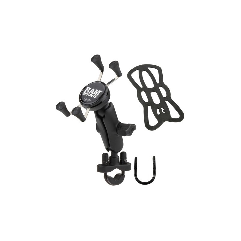 RAM Mounts X-Grip support de téléphone portable pour guidon avec un diamètre de 12,7-31,75 mm