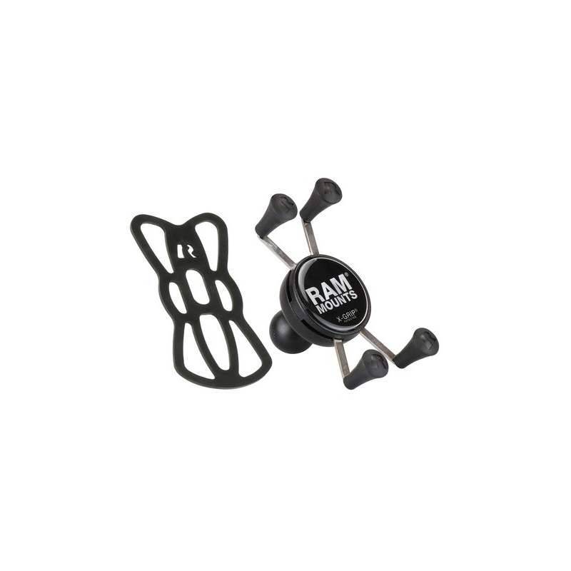 Support universel pour téléphone portable RAM Mounts X-Grip avec un boulon à bille de 1 pouce
