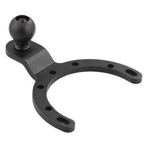 Support pour RAM Mounts sur le bouchon de réservoir des motos BMW et Kawasaki